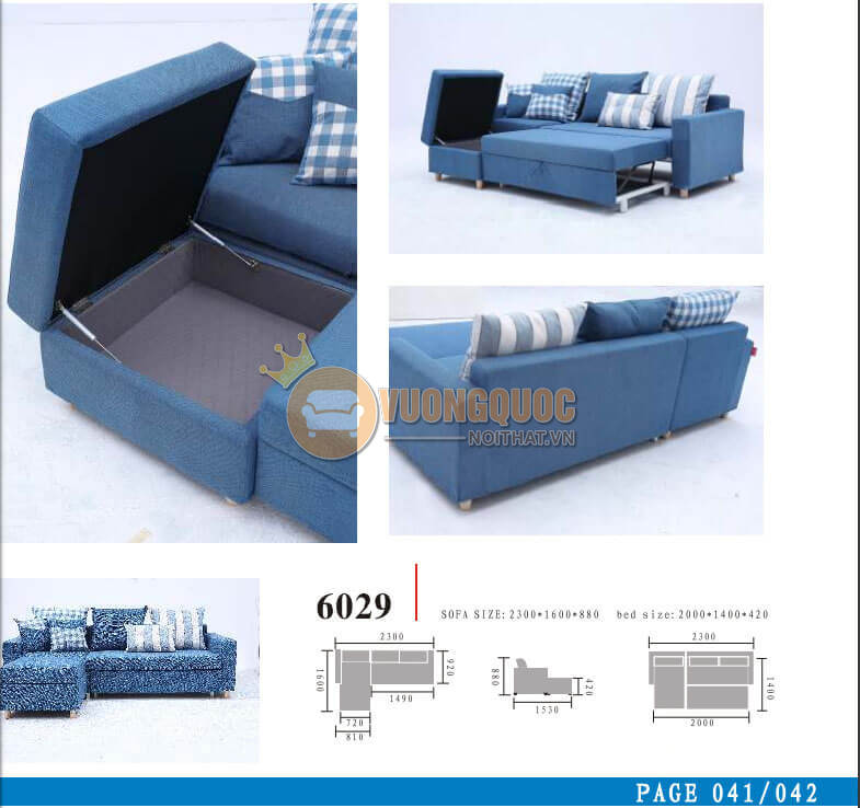 Ghế sofa giường hiện đại XP6029-6